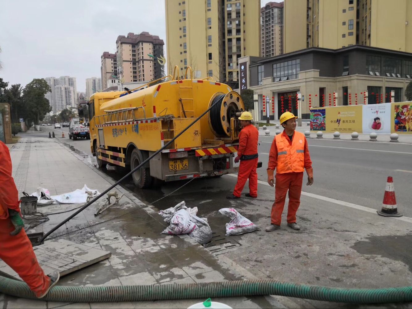 利川排污管道清淤-管道清洗